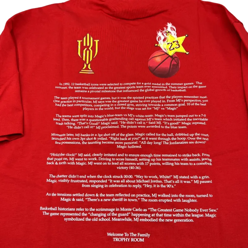 Jordan X Trophy Room 'New Sheriff In Town' T Shirt-2