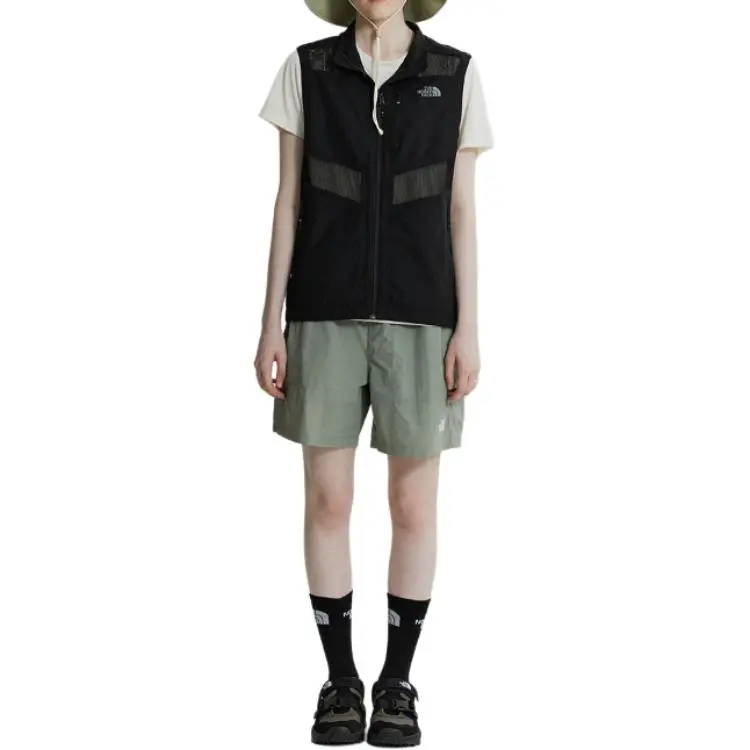 THE NORTH FACE Casual Shorts Unisex Olive Green-3