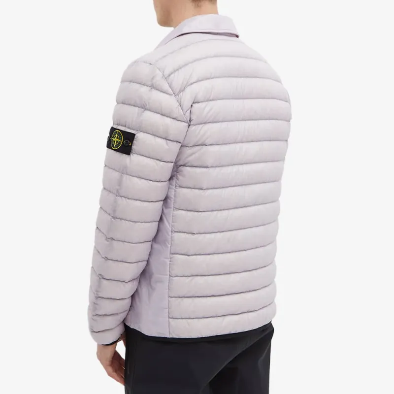 STONE ISLAND Down Jacket Men's Light Purple-2