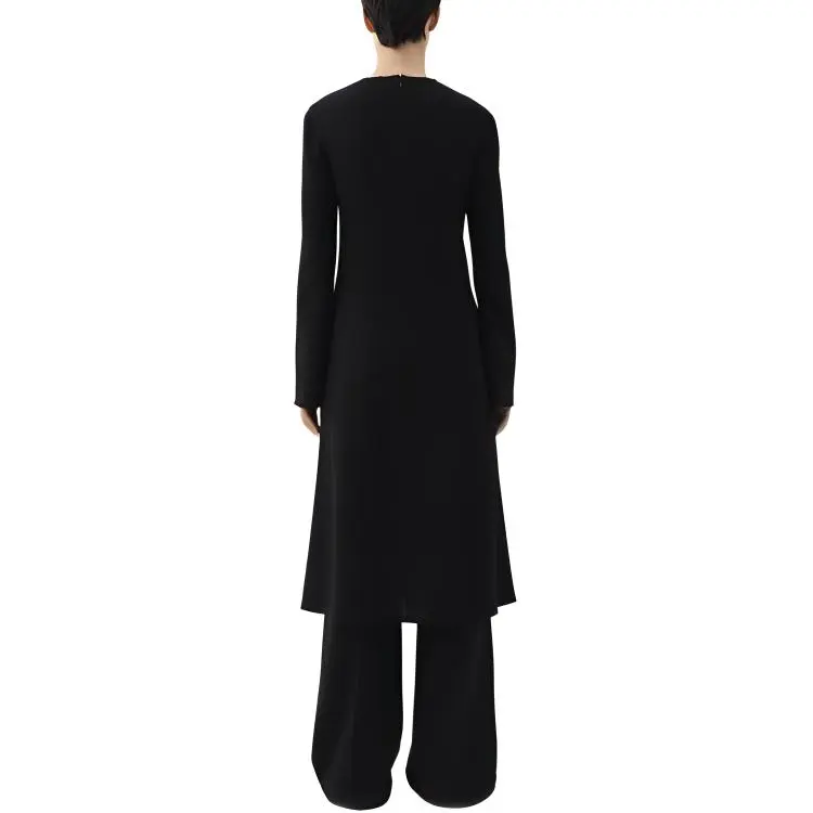 Chloe Long Sleeved Dress Women's Black-2
