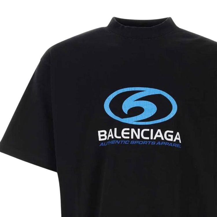 【BALENCIAGA】AUTHENTIC SPORTS APPAREL Tシャツ Balenciaga T-Shirts Men Black - POIZON