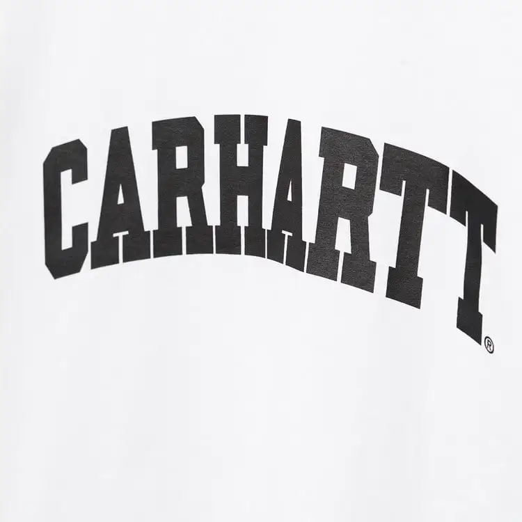 Carhartt WIP Logo Printed Crewneck T Shirt-5