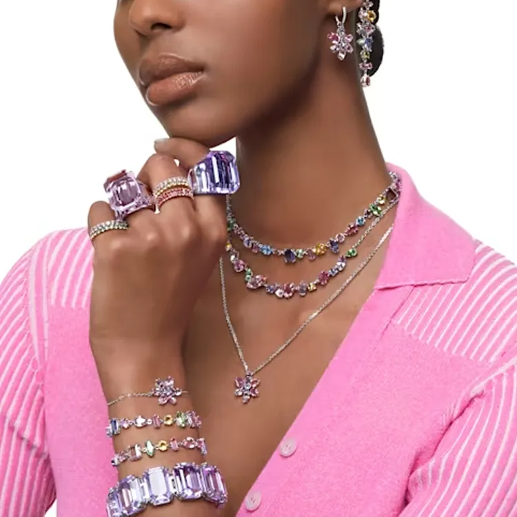 Swarovski Gema Necklaces Women's-3