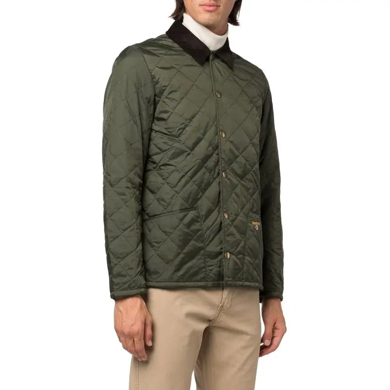 BARBOUR SS23 Puffer Jacket Men's Army Green-4
