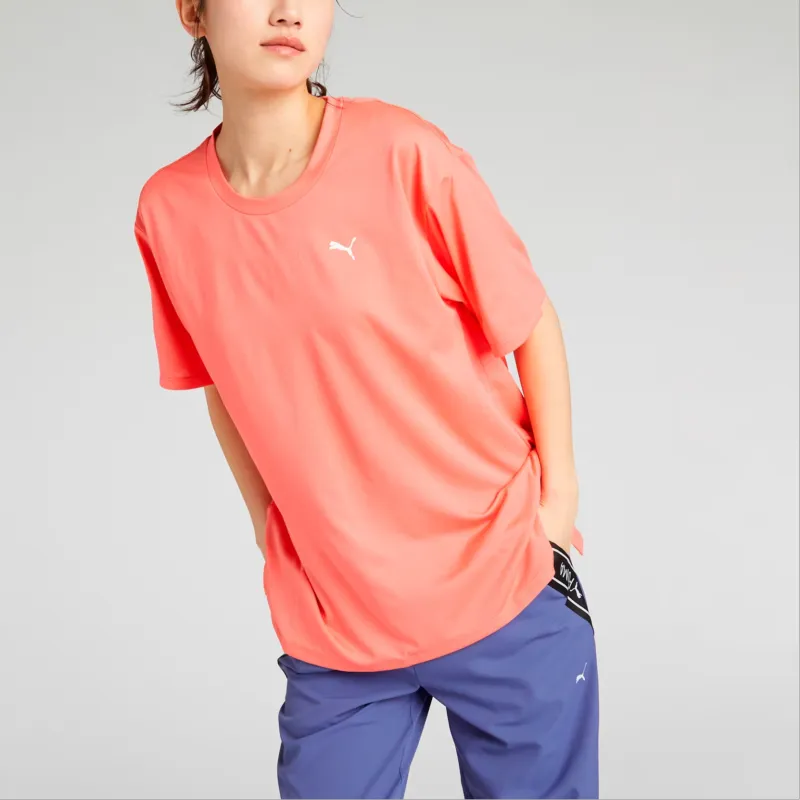 PUMA DRYCELL Drop Shoulder Sleeve T Shirt Women's Pink 24-2