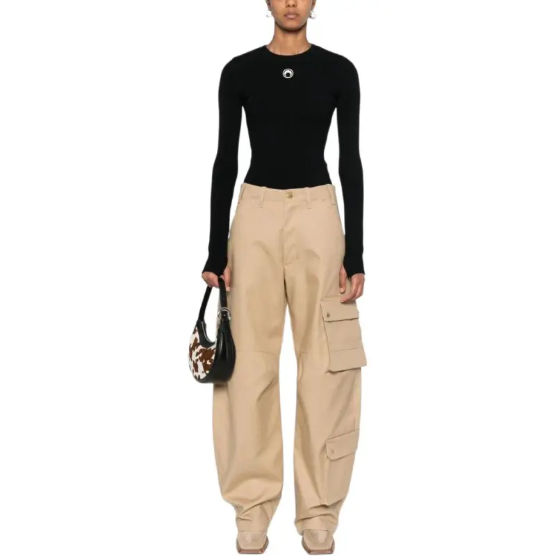 Marine Serre Moon Embroidered Pullover-2