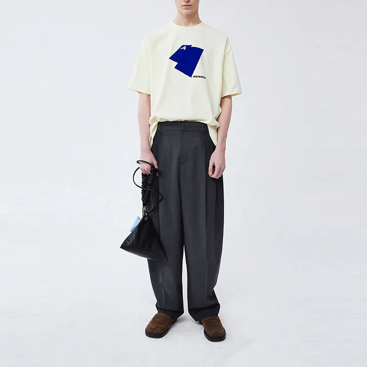 ADER ERROR T Shirts Unisex Lemon-2
