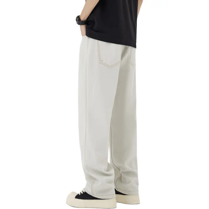 Go it alone Jeans Unisex Apricot-2