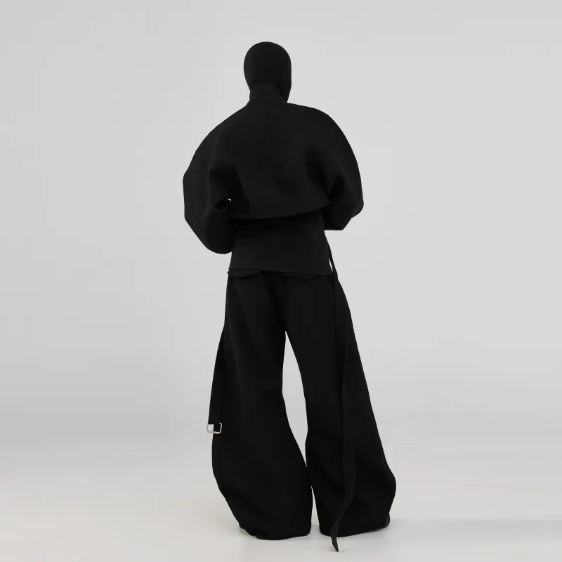FRKM Jackets Coats Unisex Black-3