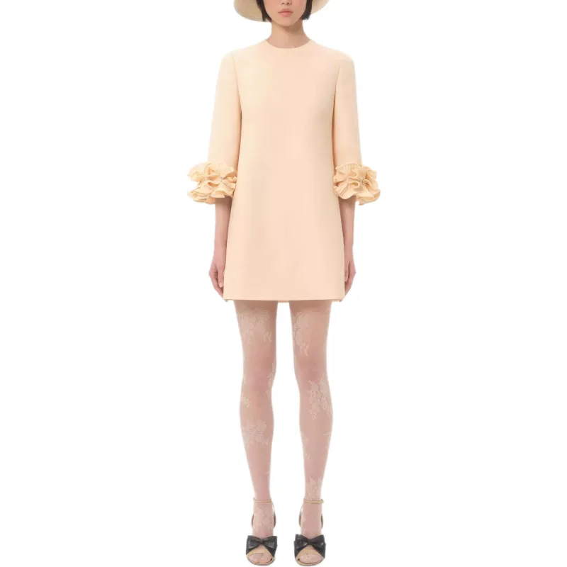 Valentino Crepe Couture Dress-2