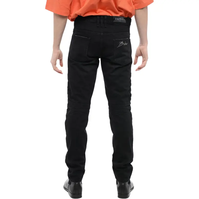 BALMAIN Slim fit Biker Jeans-1