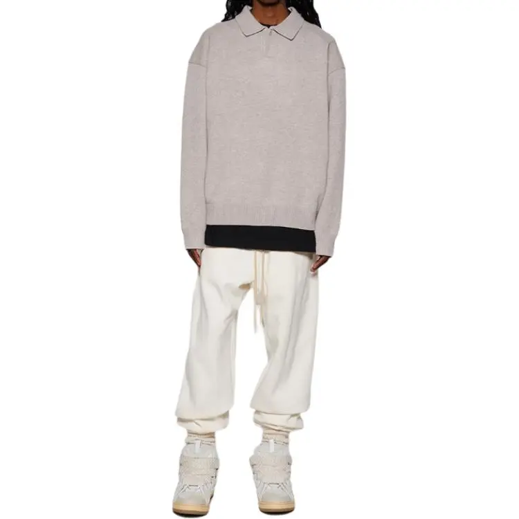 Fear Of God Essentials Kids Knit Polo-2