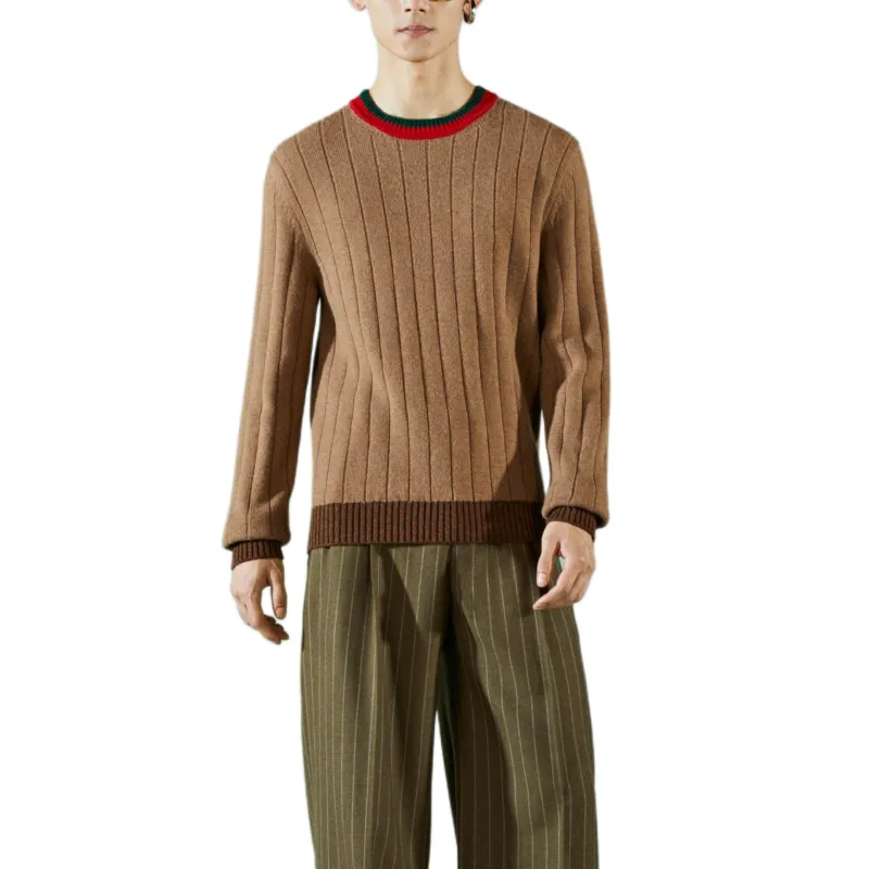 GUCCI Sweaters Men Camel-1