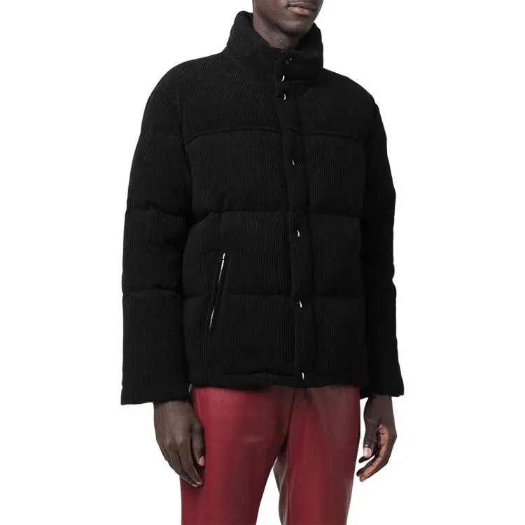 SAINT LAURENT Down Jacket Men's Black-3