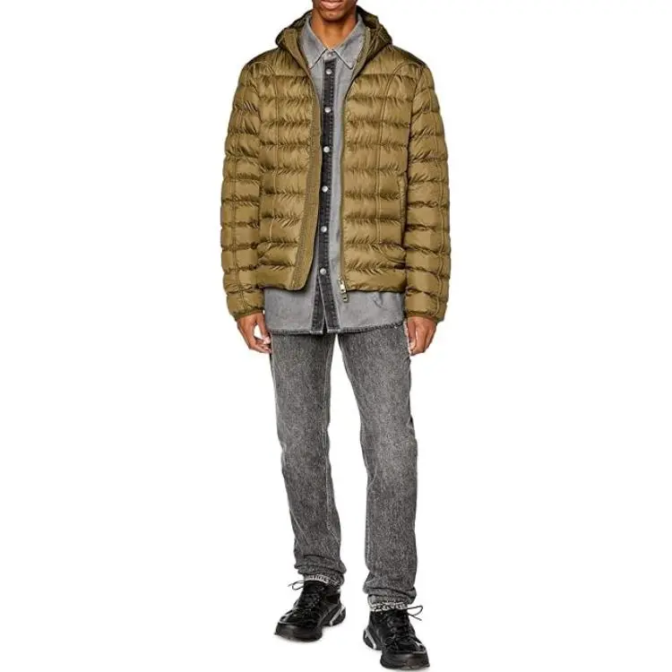DIESEL Jackets Men Yellow-1