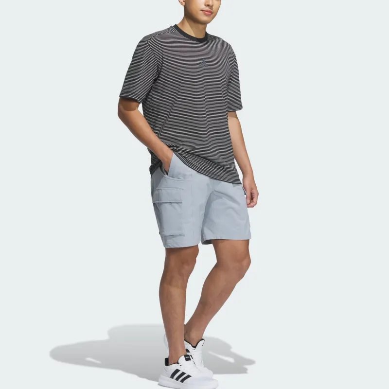 Adidas CITY ESCAPE SS25 Cargo Shorts Men's Radiant Silver-3
