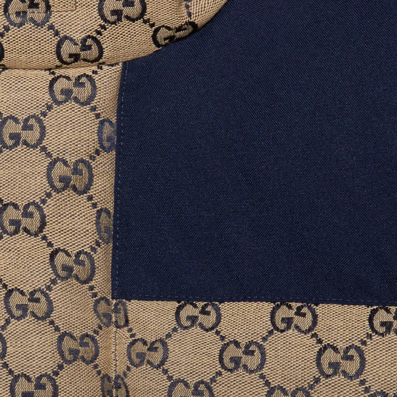 GUCCI Gg Canvas Down Vest With Detachable Hood-5