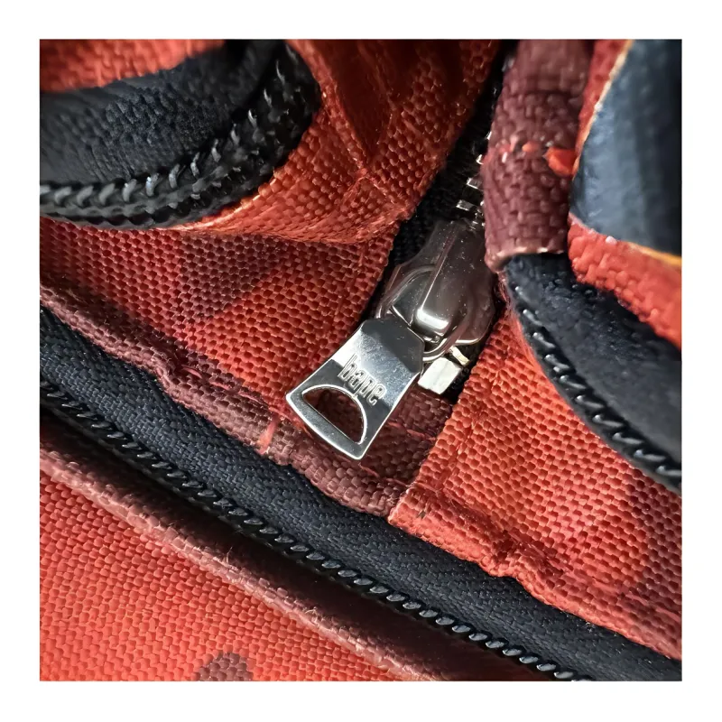 A BATHING APE Bape Polyester Backpack Medium Size Unisex Red-3