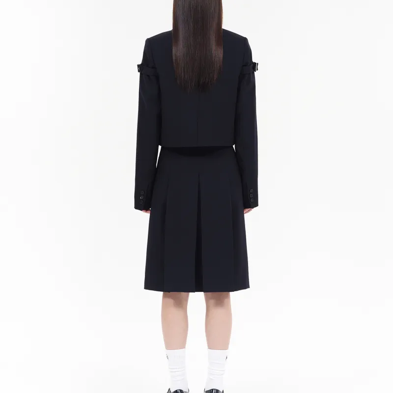WE11DONE Belted Blazer-3