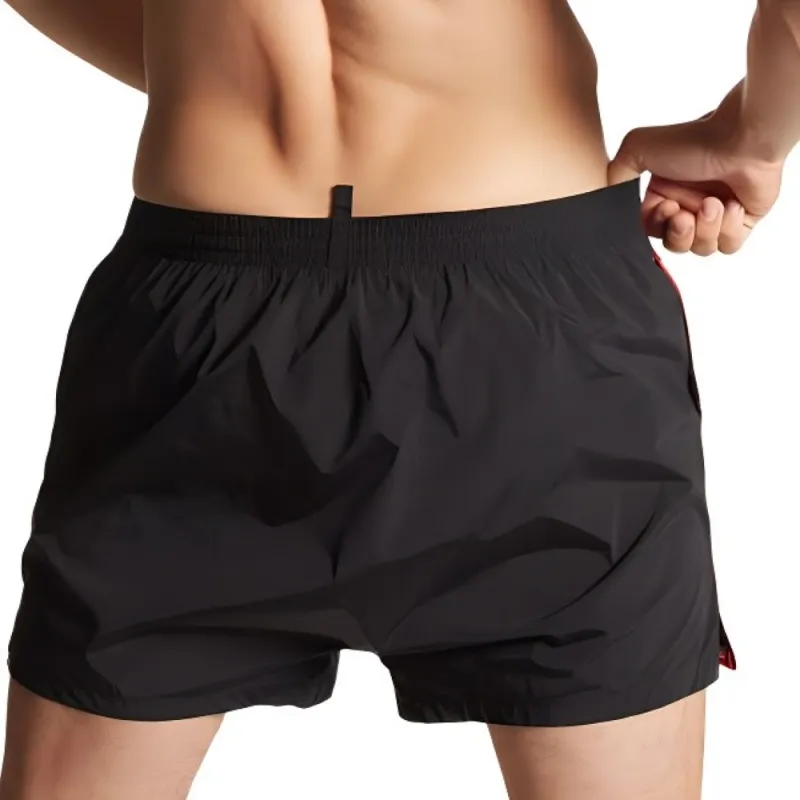 DSQUARED 2 Logo Tape Drawstring Swimming Shorts-4