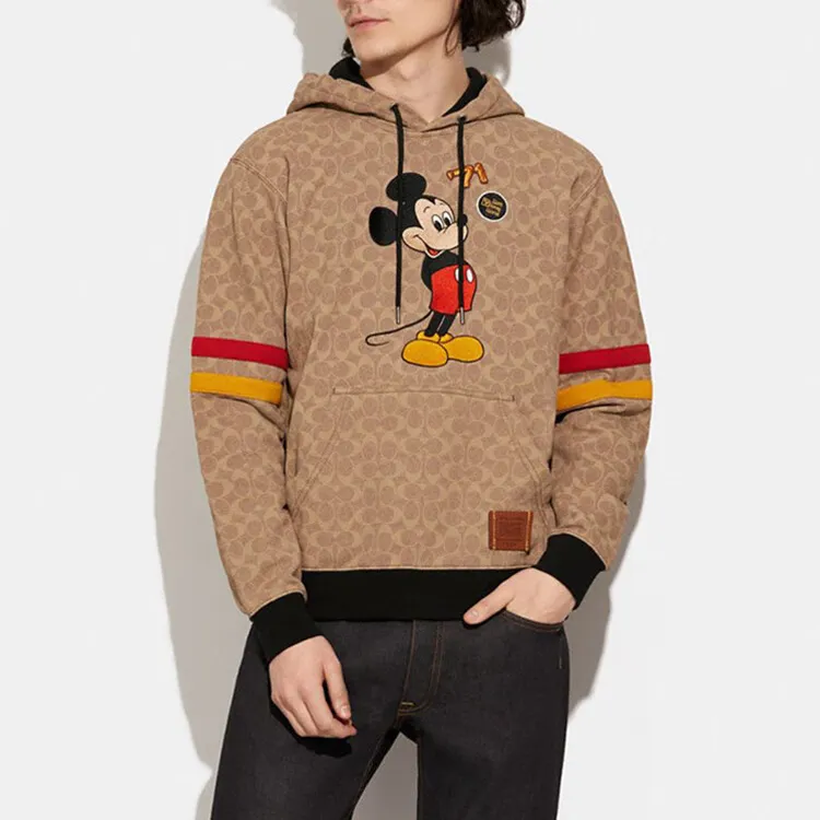 COACH x Disney Sweatshirt Men's Khaki-2