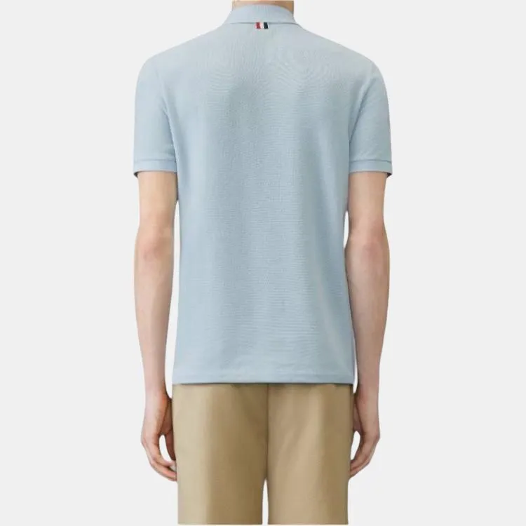 THOM BROWNE 4 Bar Short Sleeved Polo Shirt-4