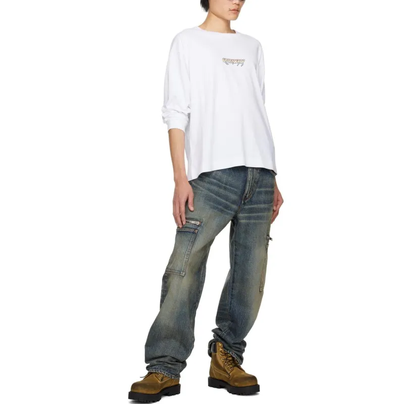 Givenchy Boxy Fit Long Sleeve T Shirt-3