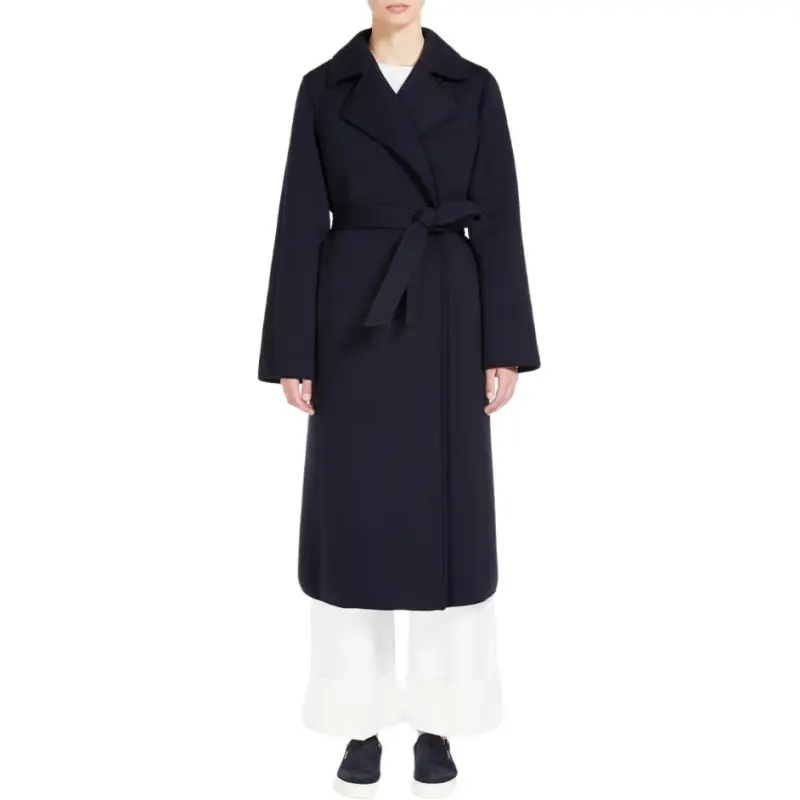 MaxMara Coats Women's Navy Blue-1