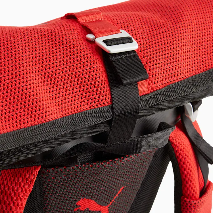 PUMA Scuderia Ferrari Polyester Backpack Unisex Race Red-4