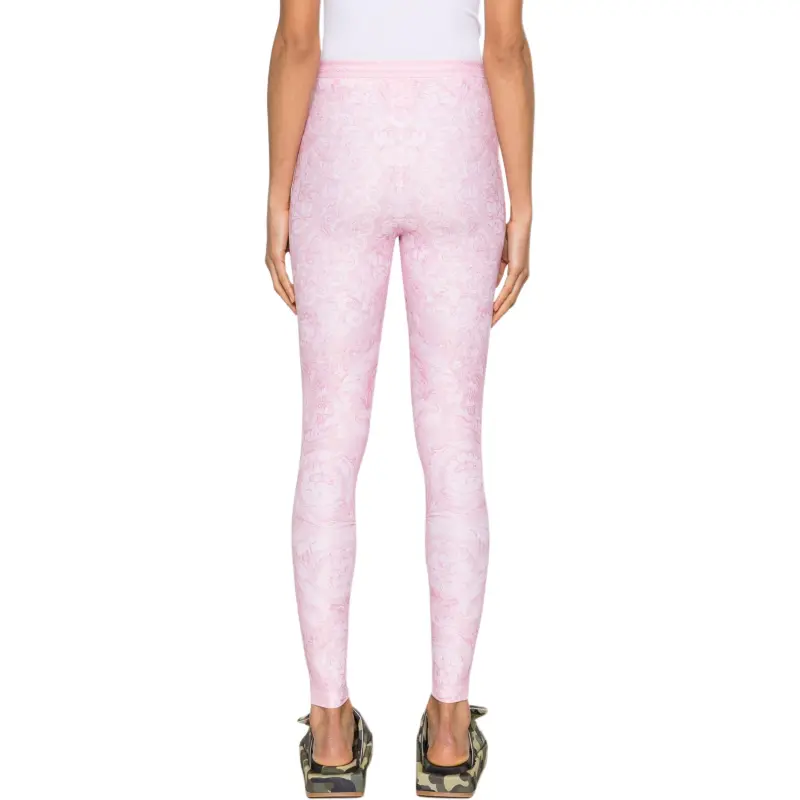 VERSACE Barocco Printed Super-Skinny Cut Leggings-1