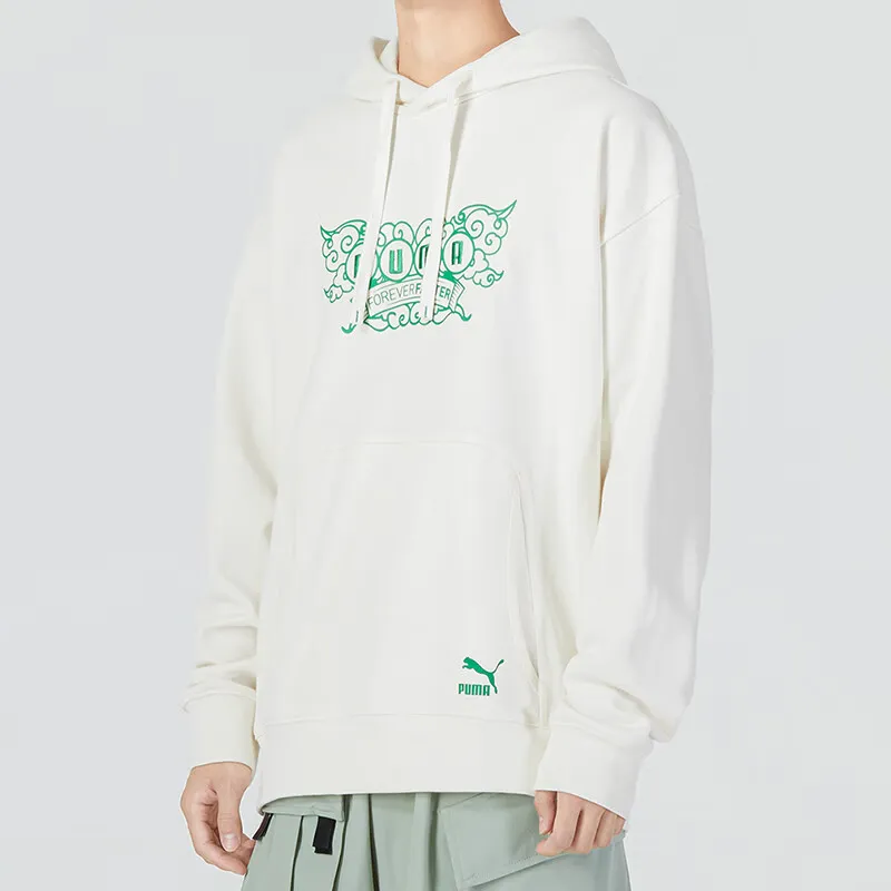 PUMA Das CC Graphic Sweatshirt Men's White-4