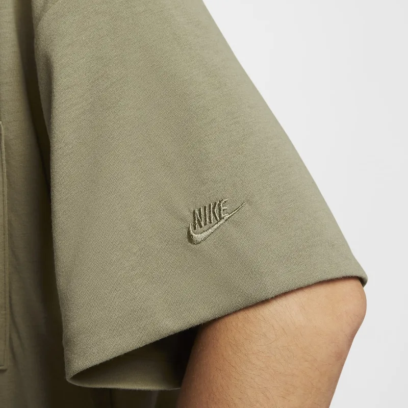 Nike T Shirts Men Olive Green-3