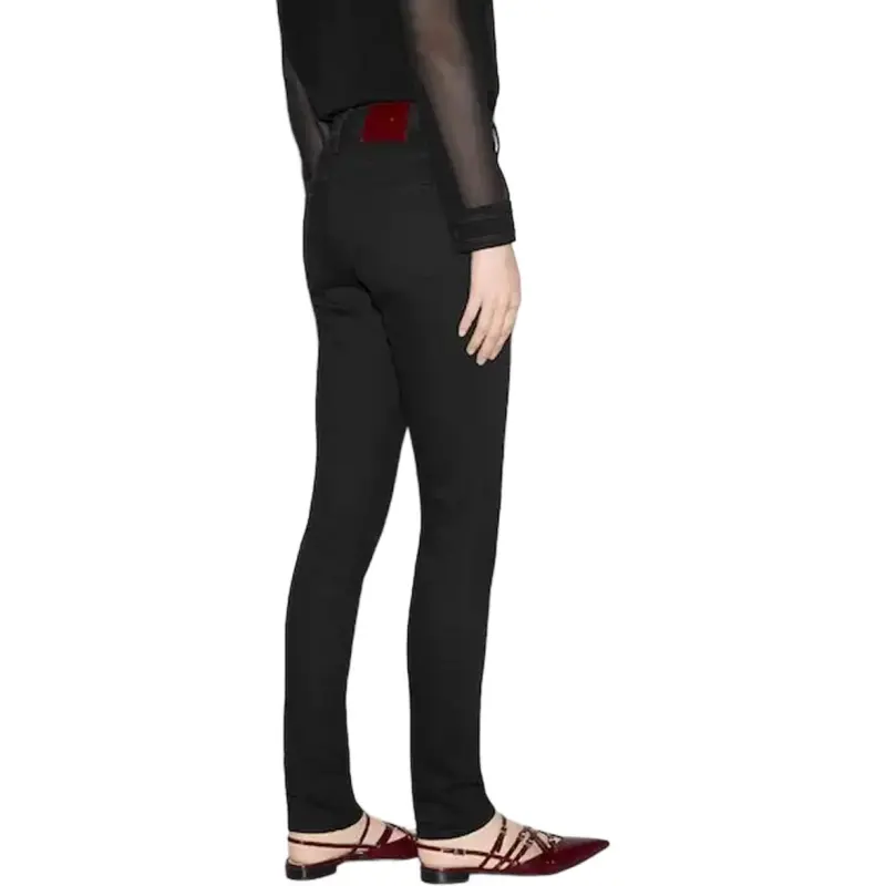 GUCCI Logo-patch Jeans-2