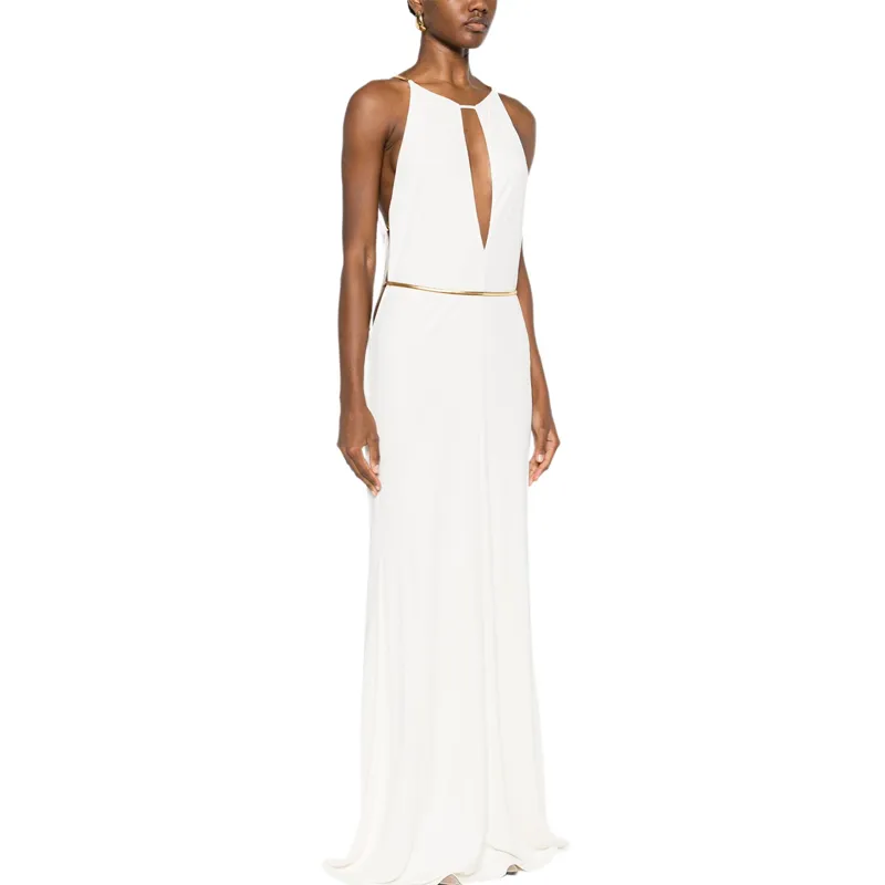 TOM FORD Belted Maxi Dress-3