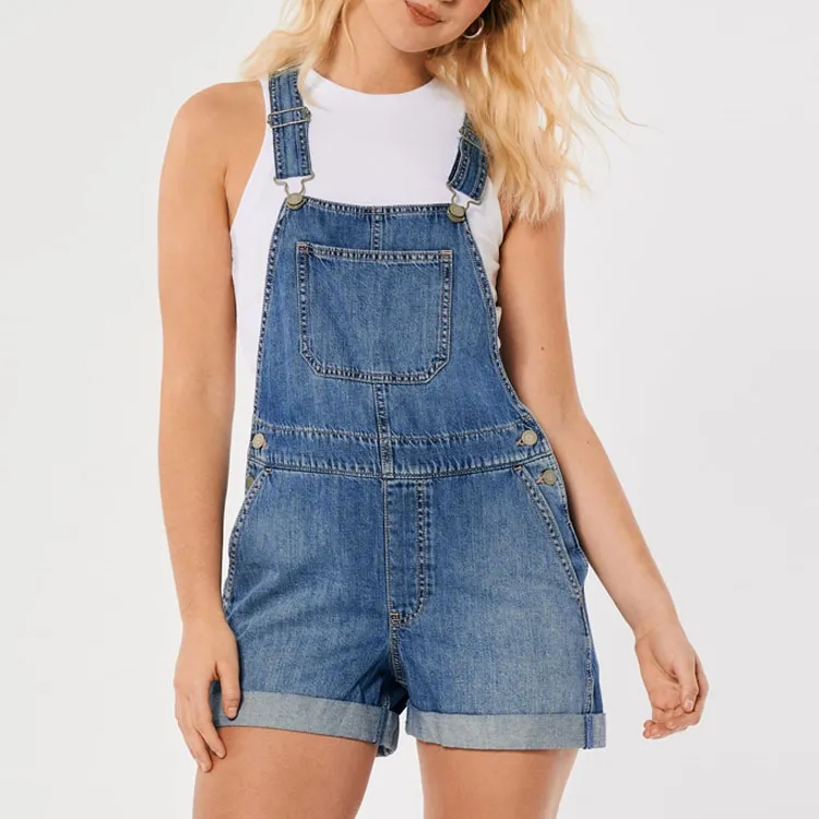 Hollister Denim Shorts Women's Medium Washable-1
