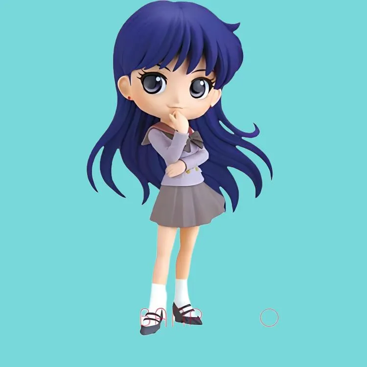 BANPRESTO Glass Factory Qposket Collection Sailor Moon Chibi Figures 14cm-2