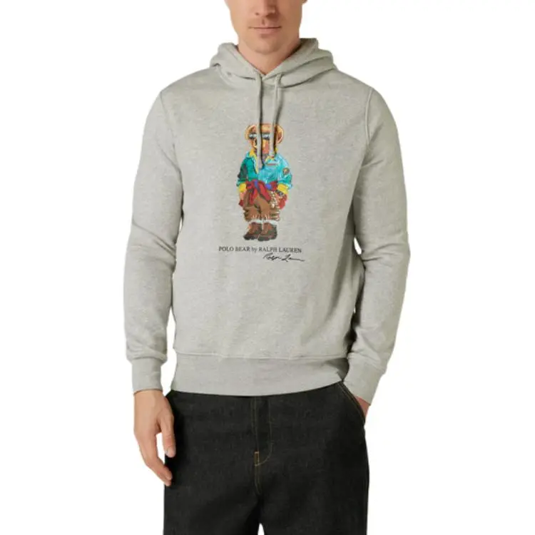 Polo Ralph Lauren Sweatshirts Men Gray-3