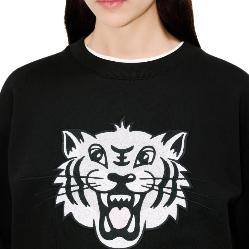 KENZO Tiger Embroidered Crewneck Sweatshirt-5