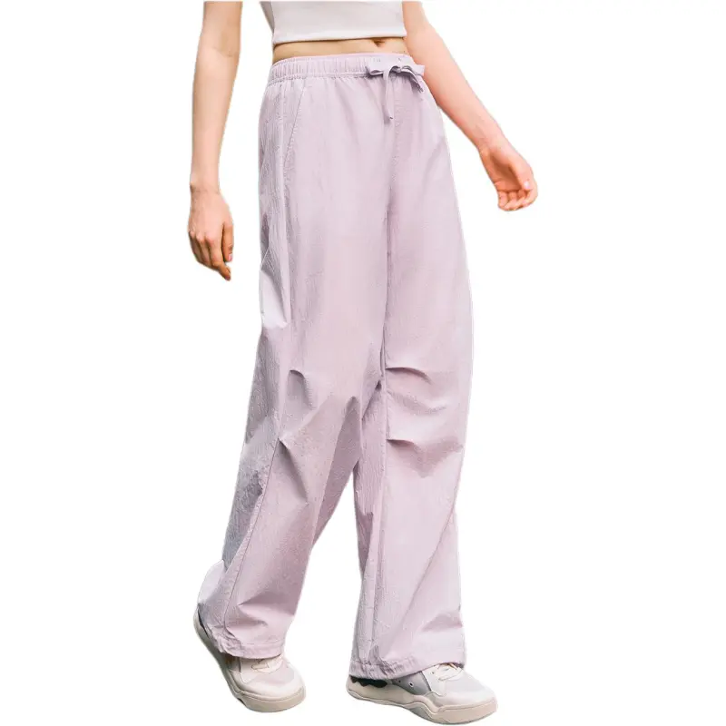 FILA FUSION SS25 Casual Pants Women's Lavender Butterfly Purple PU-3