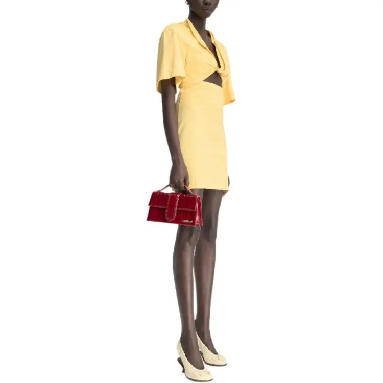 Jacquemus La Robe T Shirt Bahia Mini Dress-2