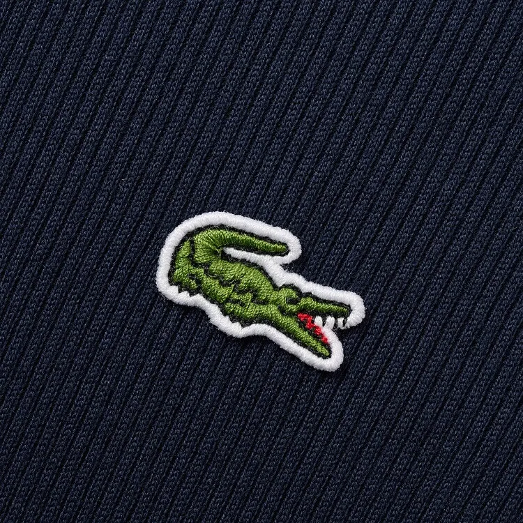 LACOSTE Regular T-Shirt Women's Navy Blue/White-2