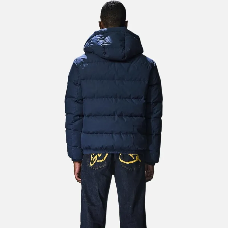 Ed Hardy x BRUNO FW24 Down Jacket Men's Midnight Blue-2