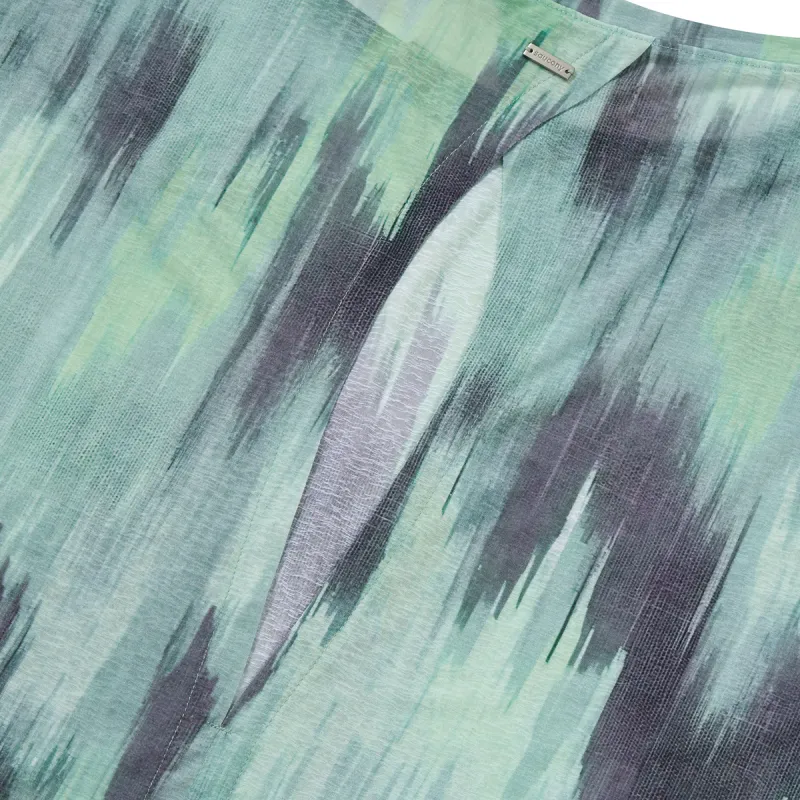 Saucony T Shirt Women's Liqueur Mustard Dazzling Print Desert Garden-4