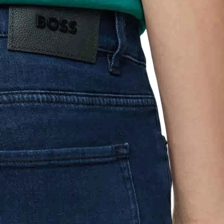 HUGO BOSS FW22 Jeans Men's Dark Blue-4