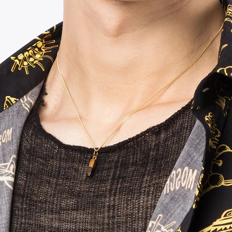 True Rocks Pill Pendant Necklace-2
