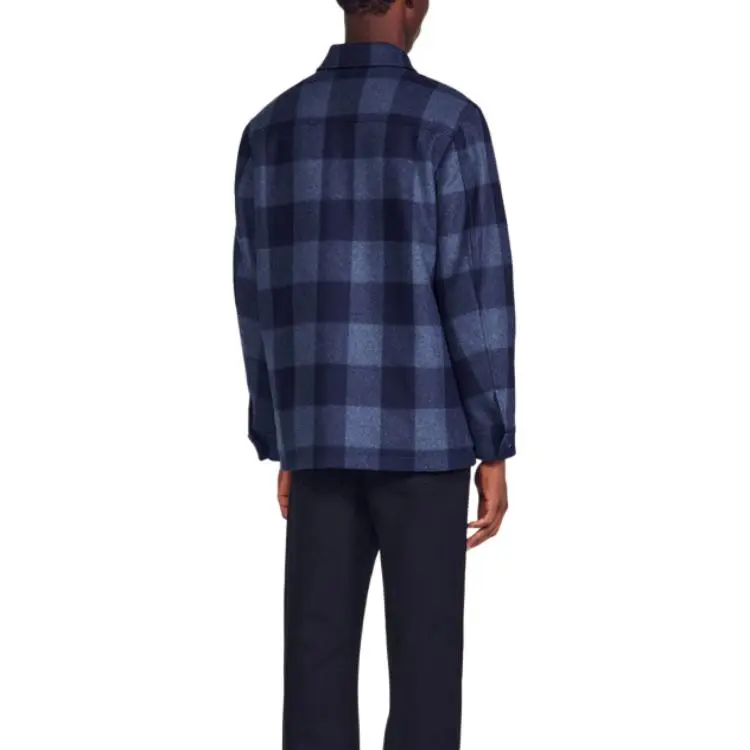 Sandro Shirts Men Blue-3