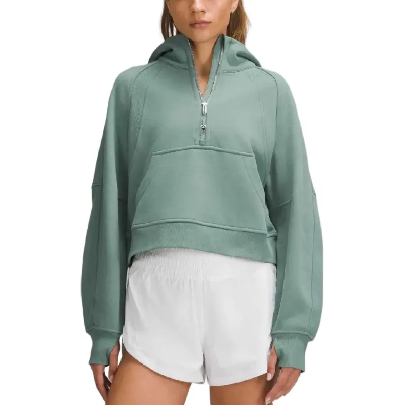 Lululemon Scuba Series FW24 Sweatshirt Women's Trendy Aqua-3