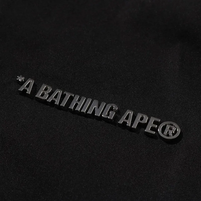 Bape Bathing Ape Logo Nylon Track Jacket-2