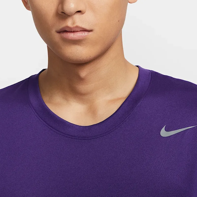 Nike Dri Fit Team Legend T Shirt Men's Garden Purple-3