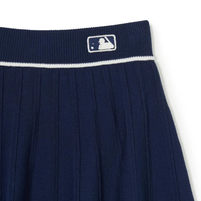 MLB New York Yankees SS24 Casual Short Skirts Women's Navy Blue-4